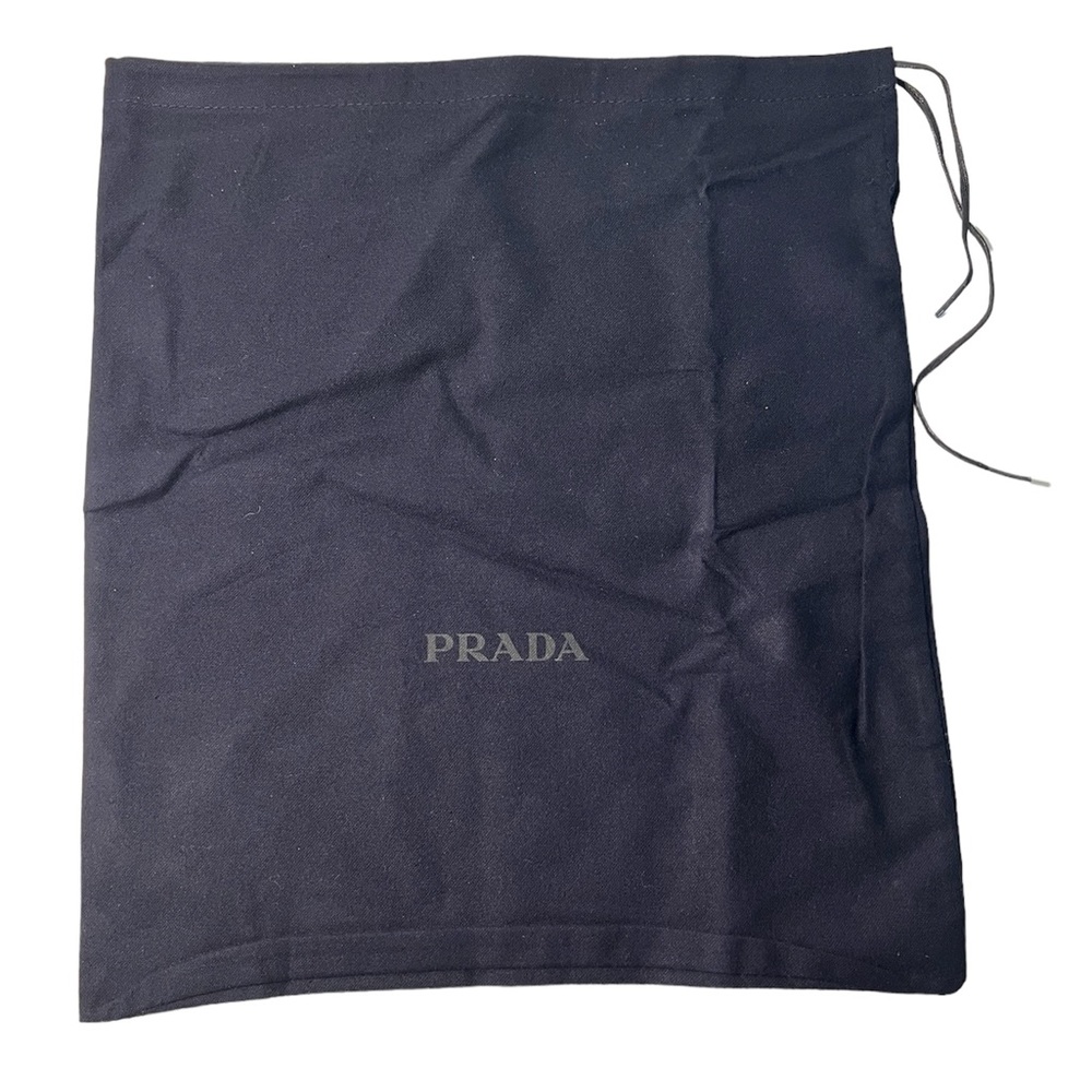 Prada Authentic Adjustable Drawstring Handbag Pur… - image 1